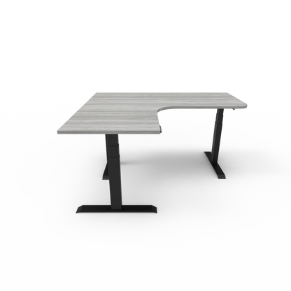 Summit Custom Melamine Corner Standing Desk