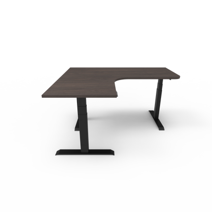 Summit Custom Melamine Corner Standing Desk