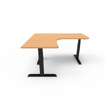 Summit Custom Melamine Corner Standing Desk