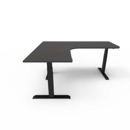 Summit Custom Melamine Corner Standing Desk