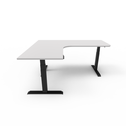 Summit Custom Melamine Corner Standing Desk