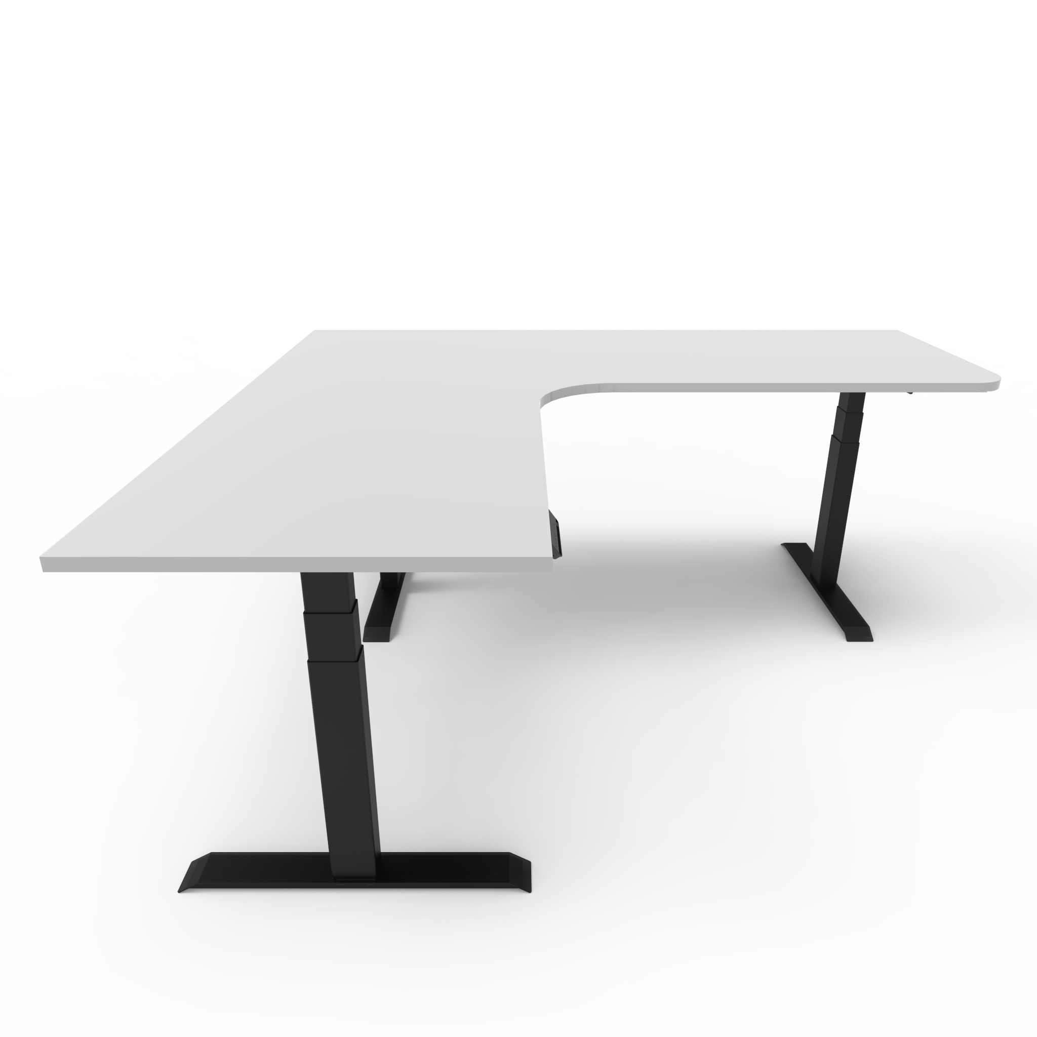 Corner Standing Desks - Curved, L-Shaped, & Heavy Duty | Australia Wide ...