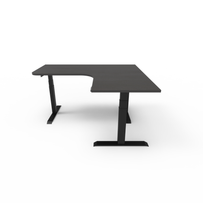 Summit Custom Melamine Corner Standing Desk