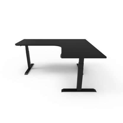 Summit Custom Melamine Corner Standing Desk