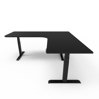 Summit Custom Melamine Corner Standing Desk