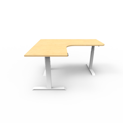 Summit Custom Melamine Corner Standing Desk