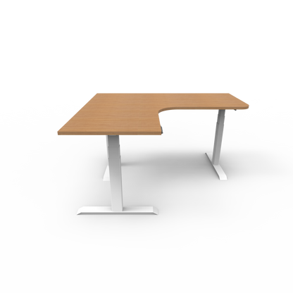 Summit Custom Melamine Corner Standing Desk