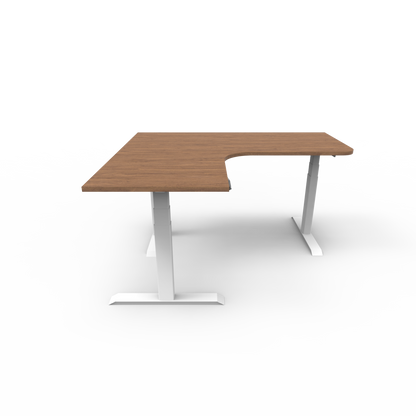 Summit Custom Melamine Corner Standing Desk