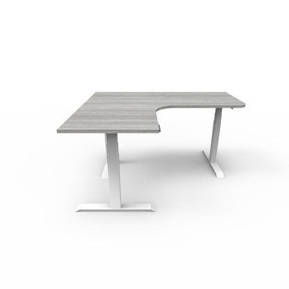 Summit Custom Melamine Corner Standing Desk