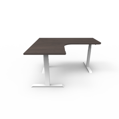 Summit Custom Melamine Corner Standing Desk