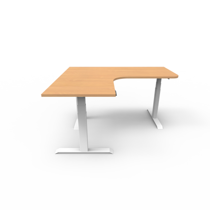 Summit Custom Melamine Corner Standing Desk