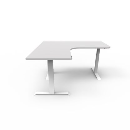 Summit Custom Melamine Corner Standing Desk