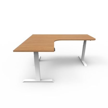 Summit Custom Melamine Corner Standing Desk
