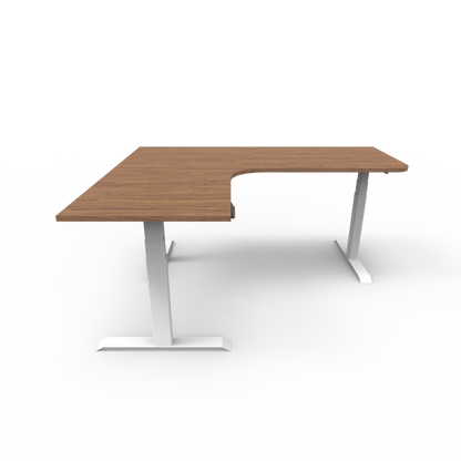 Summit Custom Melamine Corner Standing Desk