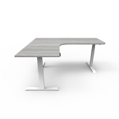 Summit Custom Melamine Corner Standing Desk