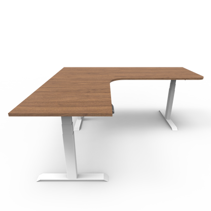 Summit Custom Melamine Corner Standing Desk
