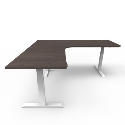 Summit Custom Melamine Corner Standing Desk