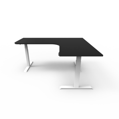 Summit Custom Melamine Corner Standing Desk